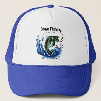 Gone Vissen Trucker Hat Trucker Pet