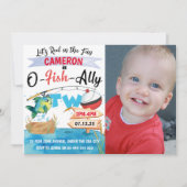 Gone Vist 2e verjaardag foto O-Fish-Ally 2 Kaart (Voorkant)