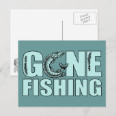 GONE VIST aangepast briefkaart (Voorkant / Achterkant)