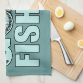 GONE VIST aangepaste keukenhanddoeken (Quarter Fold)