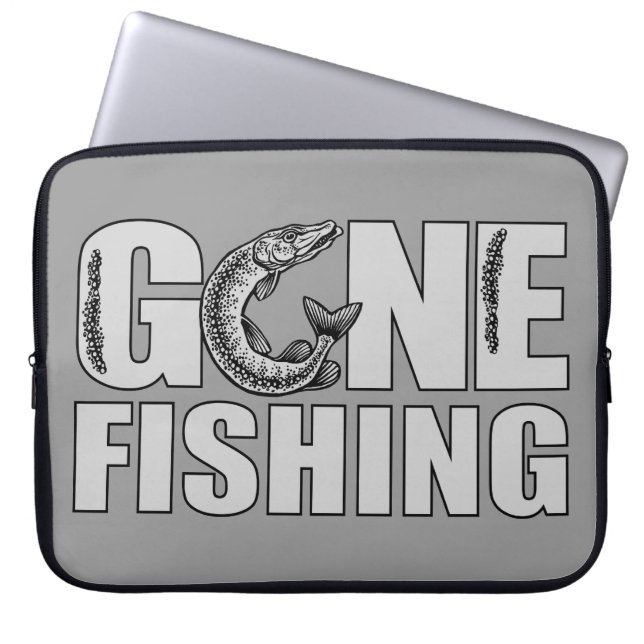 GONE VIST aangepaste laptophoes Laptop Sleeve (Voorkant)