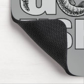 GONE VIST aangepaste mousepad Muismat (Hoek)