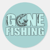 GONE VIST aangepaste stickers (Voorkant)