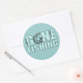 GONE VIST aangepaste stickers (Envelop)