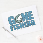 GONE VIST aangepaste stickers (Envelop)