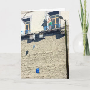 Gone Vist Apology Wenskaart Kaart