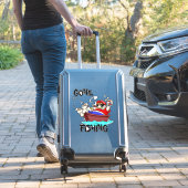 Gone Vist automatisch decimaal Sticker (Koffer Insitu)