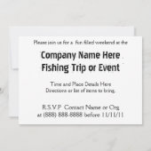 Gone Vist! Bedrijf Vist uitnodiging (Achterkant)