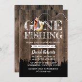 Gone Vist forel buitenshuis pensionering Kaart (Voorkant / Achterkant)