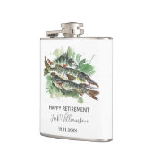 Gone Vist Happy Retirement Waterverf Pike Heupfles (Links)