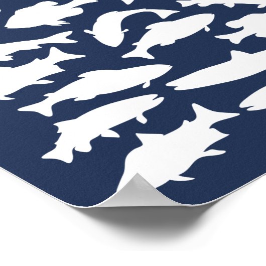 Gone Vist het Poster van het Boek van de Gast - 10 (Hoek)