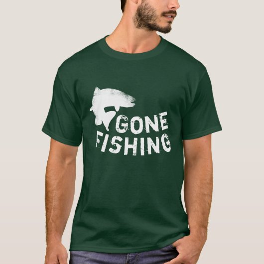 Gone Vist Jumping Trout T-shirt (Voorkant)