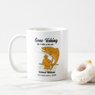 Gone Vist Life is Better Retirement Gift Koffiemok