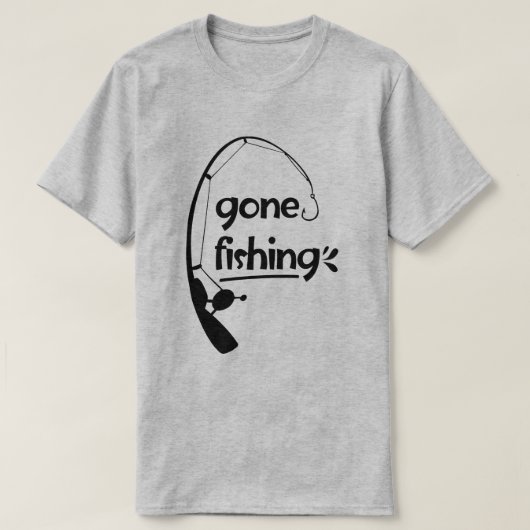 Gone Vist Mannen T-Shirt (Design voorkant)