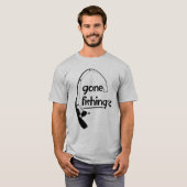 Gone Vist Mannen T-Shirt (Voorkant volledig)