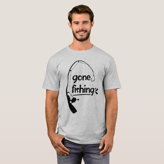 Gone Vist Mannen T-Shirt (Voorkant volledig)