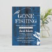 Gone Vist marinehout buitenshuis Kaart (Staand voorkant)