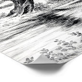 Gone Vist met Lover, Louis Wain Poster (Hoek)