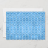 Gone Vist of Vist de verjaardagsuitnodiging Kaart (Achterkant)