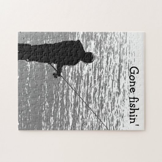 Gone Vist op het meer van Puzzle Legpuzzel (Horizontaal)