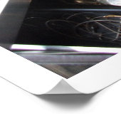 "Gone Vist" Open Tackle Box op Dock Poster (Hoek)