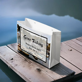 Gone Vist pensionering Groot Cadeauzakje