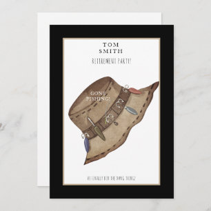 Gone Vist Pet Uitnodiging Partij