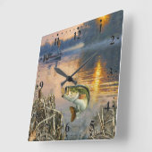 Gone Vist Square Wall klok (Hoek)