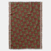 Gone Vist Throw Blanket Coho Salmon Fish Gift Deken (Voorkant Verticaal)