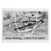 Gone Vist u later populair ontwerp Groot Cadeauzakje (Achterkant)