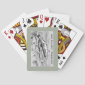 Gone Vist u later populair ontwerp Pokerkaarten (Achterkant)