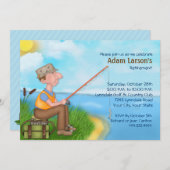 Gone Vist Uitnodigingen van de Pensioenpartij (Voorkant / Achterkant)