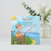 Gone Vist Uitnodigingen van de Pensioenpartij (Staand voorkant)