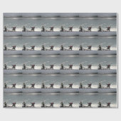 Gone Vist vandaag geen werk Cadeaupapier (Vlak)