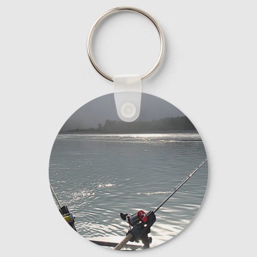 Gone Vist vandaag geen werk Sleutelhanger (Voorkant)