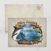 Gone Vist - zoek me niet op Briefkaart (Voorkant / Achterkant)