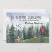 Gone Wandelleven is beter Bergen Wandelherten Kaart (Voorkant)