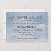 Gone Wandelleven is beter Bergen Wandelherten Kaart (Achterkant)