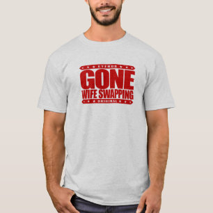 GONE WIFE SWAPPING - We houden van zwemmen en poly T-shirt