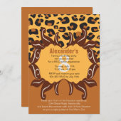 Gone Wild Invitation Kaart (Voorkant / Achterkant)