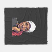 Gonemili Grace t-shirt man  Fleece Deken (Voorkant (Horizontaal))