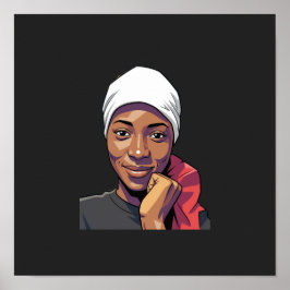 Gonemili Grace t-shirt man  Poster