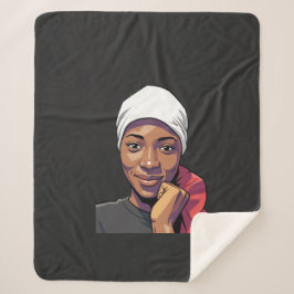 Gonemili Grace t-shirt voor heren Sherpa Deken