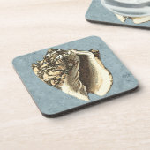 Gonespoelbare betegelschil bier onderzetter (Linkerzijde)