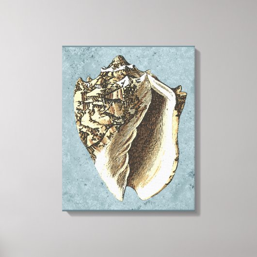 Gonespoelbare betegelschil canvas afdruk (Voorkant)