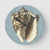 Gonespoelbare betegelschil ronde klok (Voorkant)