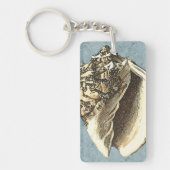 Gonespoelbare betegelschil sleutelhanger (Voorkant)