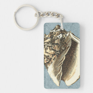 Gonespoelbare betegelschil sleutelhanger