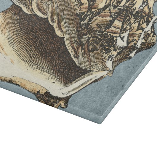 Gonespoelbare betegelschil snijplank (Hoek)