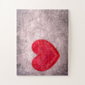 Gonespoeld hart legpuzzel (Verticaal)